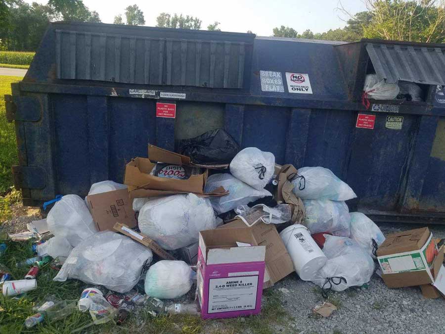 Pamlico county dump