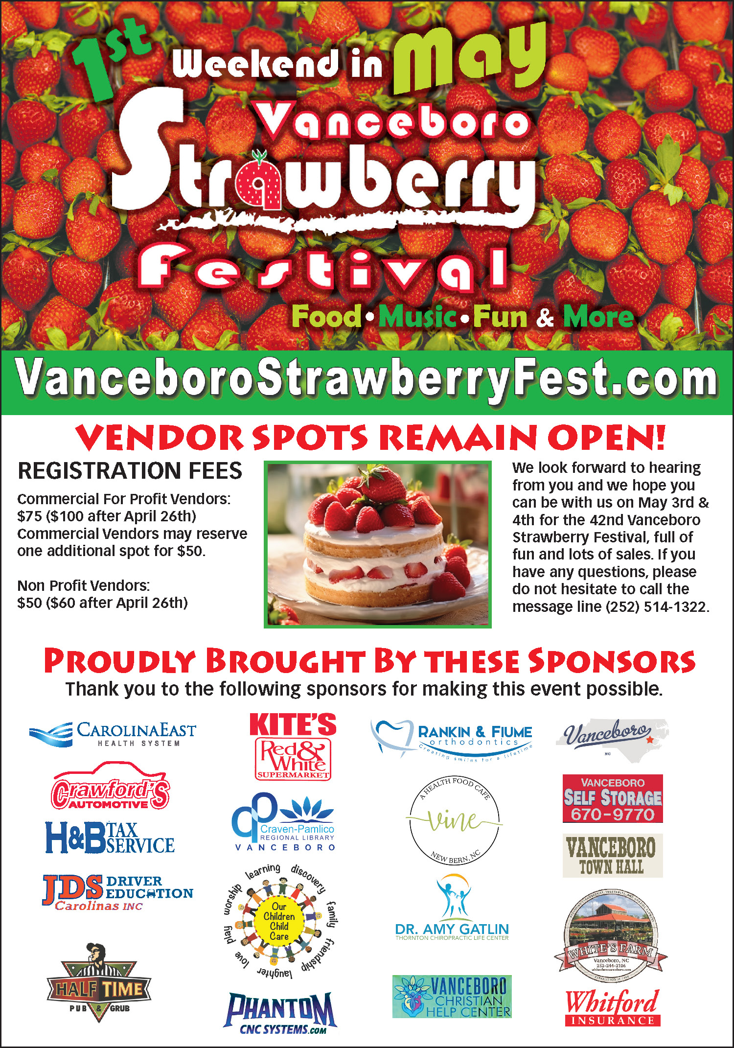 Vanceboro Strawberry Festival Full Color