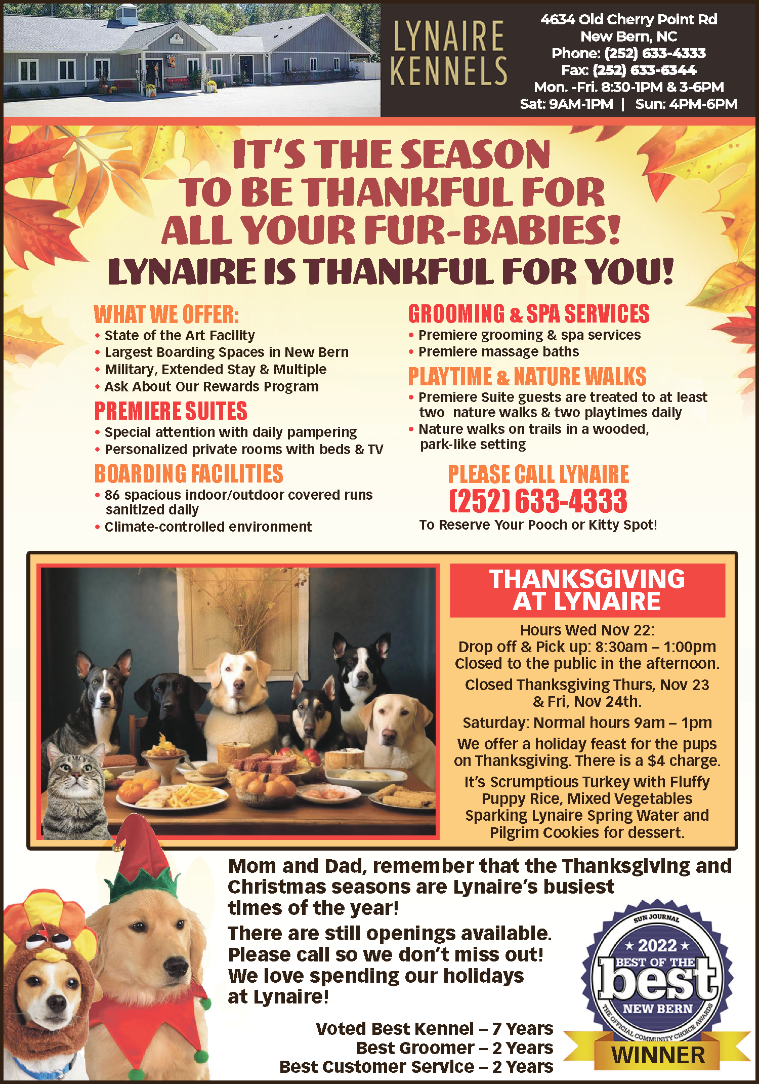 10-26-2023 Lynaire Full Page Color ThanksgivingTaberna